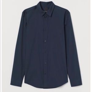 H&M Slim Fit Easy-Iron Shirt